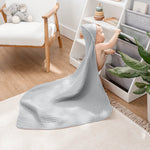 Comfy Cubs Baby Hooded Towels in Heather Blue - 