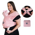 Baby K'tan Baby K'tan Active Yoga Baby Carrier Heather Coral - Baby & Toddler > Baby Transport > Baby Carriers Slings