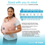 Baby K'tan Baby K'tan Active Yoga Baby Carrier Heather Coral - Baby & Toddler > Baby Transport > Baby Carriers Slings