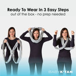 Baby K'tan Baby K'tan Active Yoga Baby Carrier Heather Coral - Baby & Toddler > Baby Transport > Baby Carriers Slings