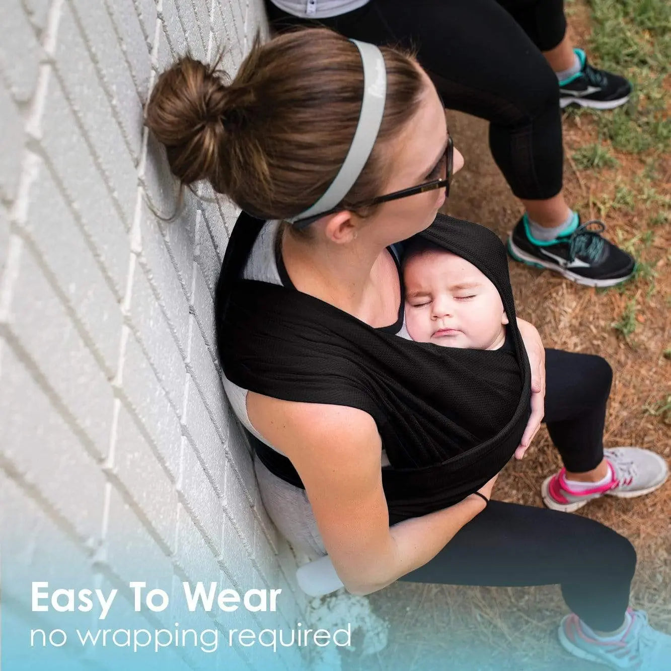 Baby K'tan Breeze Baby Carrier Black Baby K'tan