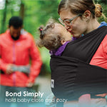 Baby K'tan Baby K'tan Breeze Baby Carrier Black - Baby & Toddler > Baby Transport > Baby Carriers Slings
