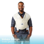 Baby K'tan Baby K'tan Organic Baby Carrier Natural Cotton Wrap Style - Baby & Toddler > Baby Transport > Baby Carriers Slings