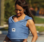 Baby K'tan Baby K'tan Original Baby Carrier Denim Wrap Style Hands-Free Cotton Carrier - Baby & Toddler > Baby Transport > Baby Carriers Slings
