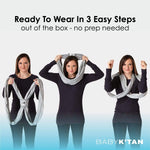Baby K'tan Baby K'tan Original Baby Carrier Heather Grey - Baby & Toddler > Baby Transport > Baby Carriers Slings
