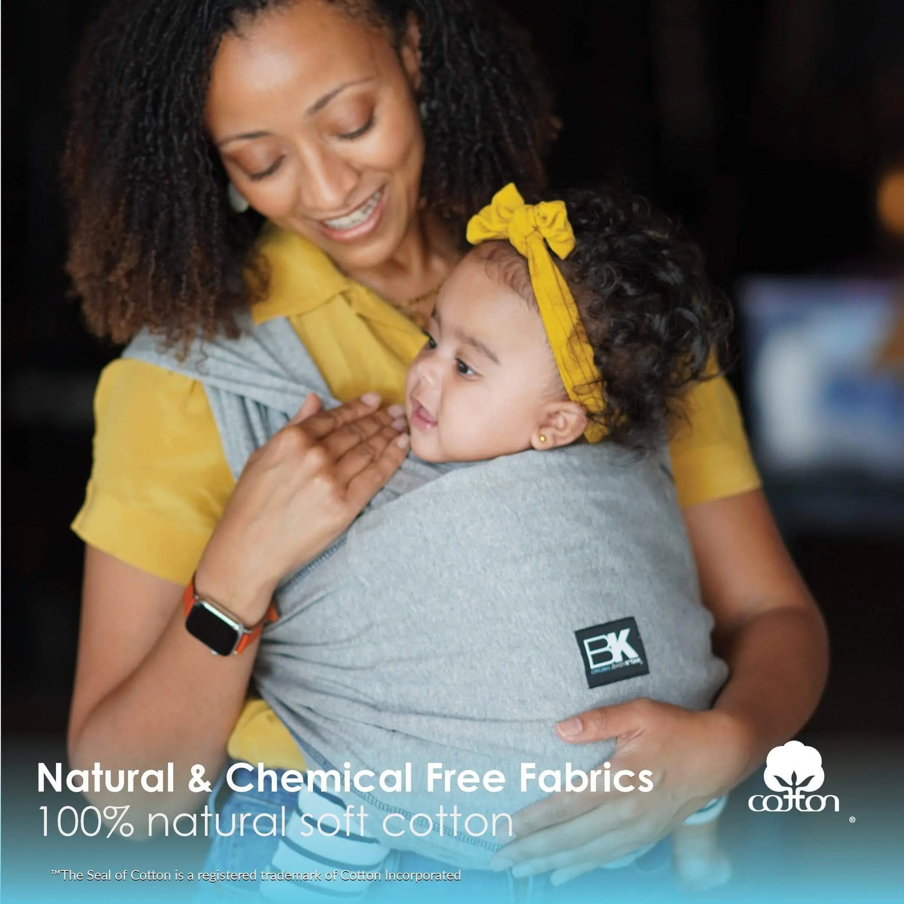 Baby K'tan Baby K'tan Original Baby Carrier Heather Grey - Baby & Toddler > Baby Transport > Baby Carriers Slings