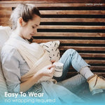 Baby K'tan Baby K'tan Organic Baby Carrier Natural Cotton Wrap Style - Baby & Toddler > Baby Transport > Baby Carriers Slings