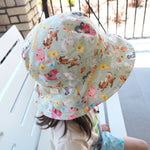 Honey Lemonade Farm Melody Kids Sun Hat with Lightweight Fabric for Outdoor Fun - Apparel & Accessories > Clothing Accessories > Hats