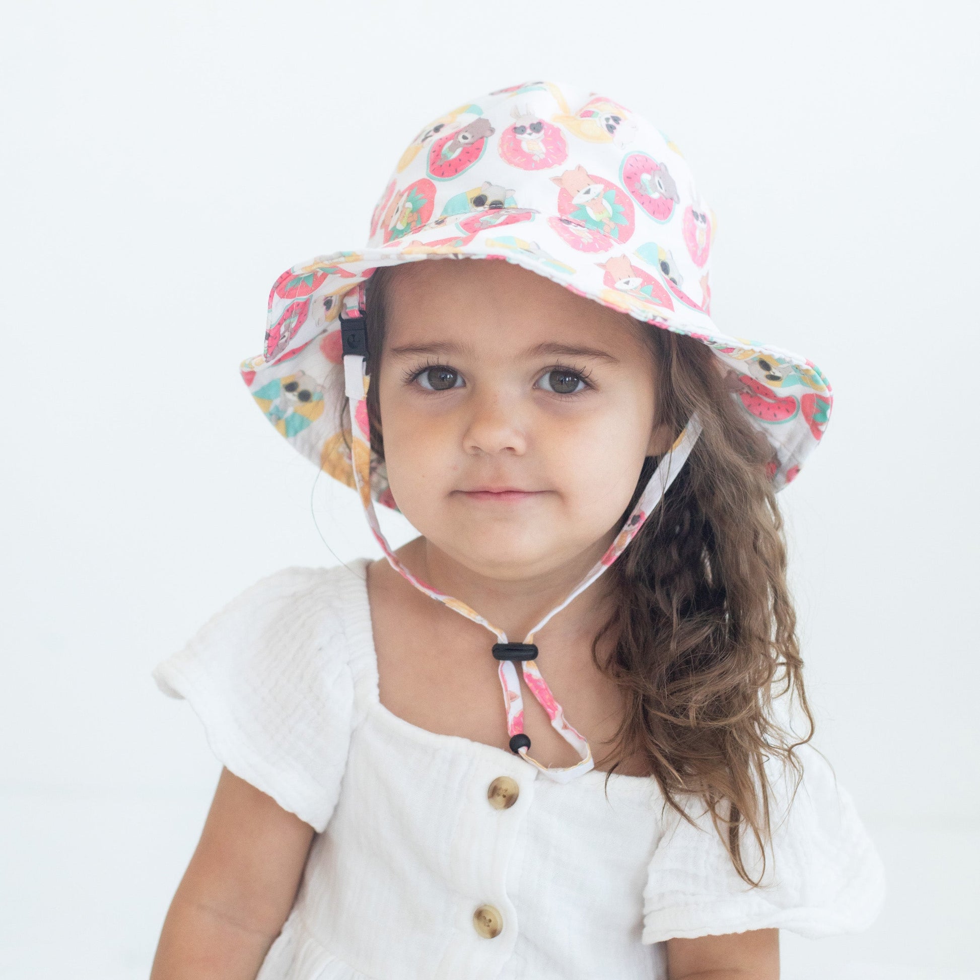 Baby And Kids Sun Hat With UV Protection Lightweight Summer Accessory Honey Lemonade