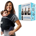 Baby K'tan Baby K'tan Active Oasis Baby Carrier Black Grey - 