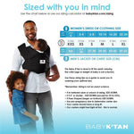 Baby K'tan Baby K'tan Breeze Baby Carrier | Black - 