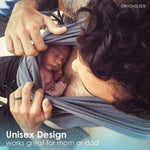 Baby K'tan Baby K'tan Breeze Baby Carrier Charcoal - 