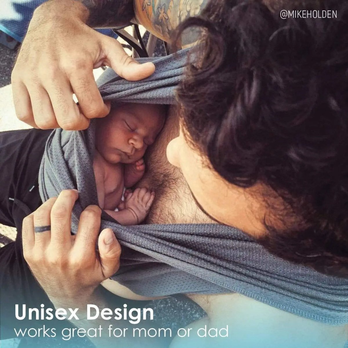 Baby K'tan Baby K'tan Breeze Baby Carrier Charcoal - 