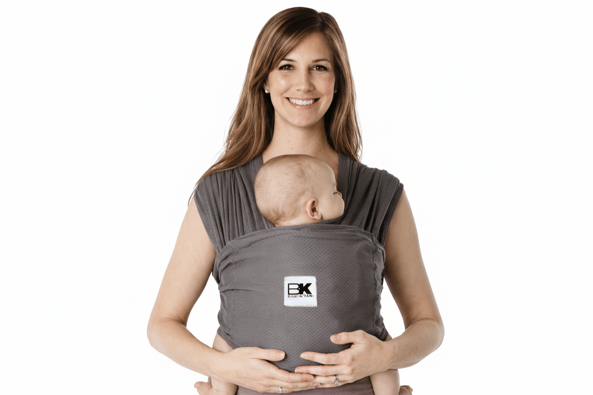 Baby K'tan Baby K'tan Breeze Baby Carrier | Charcoal - 