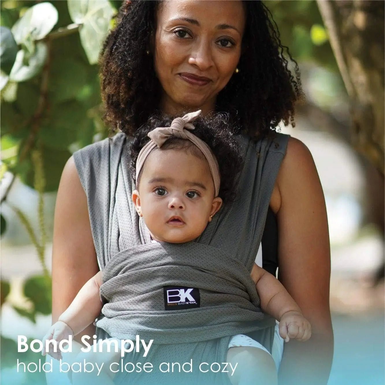 Baby K'tan Baby K'tan Breeze Baby Carrier | Charcoal - 