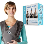 Baby K'tan Baby K'tan Breeze Baby Carrier | Charcoal - 