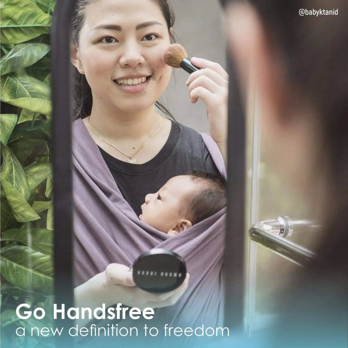 Baby K'tan Baby K'tan Original Baby Carrier Eggplant - 