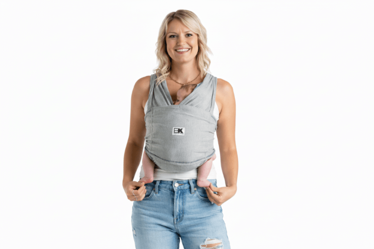 Baby K'tan Baby K'tan Original Baby Carrier | Heather Grey - 