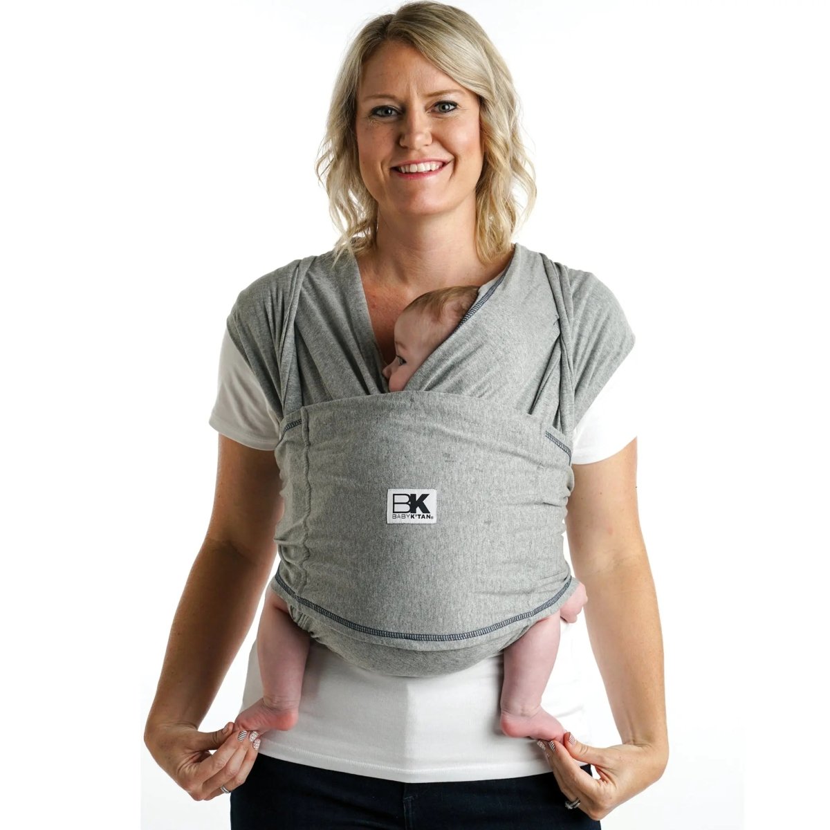 Baby K'tan Baby K'tan Original Baby Carrier Heather Grey - 