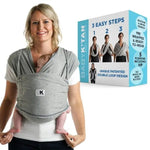 Baby K'tan Baby K'tan Original Baby Carrier Heather Grey - 