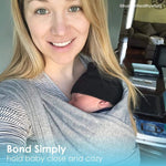 Baby K'tan Baby K'tan Original Baby Carrier Heather Grey - 