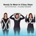 Baby K'tan Baby K'tan Original Baby Carrier Heather Grey - 
