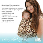 Baby K'tan Baby K'tan Original Baby Carrier Heather Grey - 