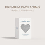 Comfy Cubs Baby Muslin Blanket in Heather Blue - 