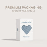 Comfy Cubs Baby Muslin Blanket in Pacific Blue - 