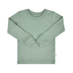 Finn + Emma baby pajamas | Basil Green - 