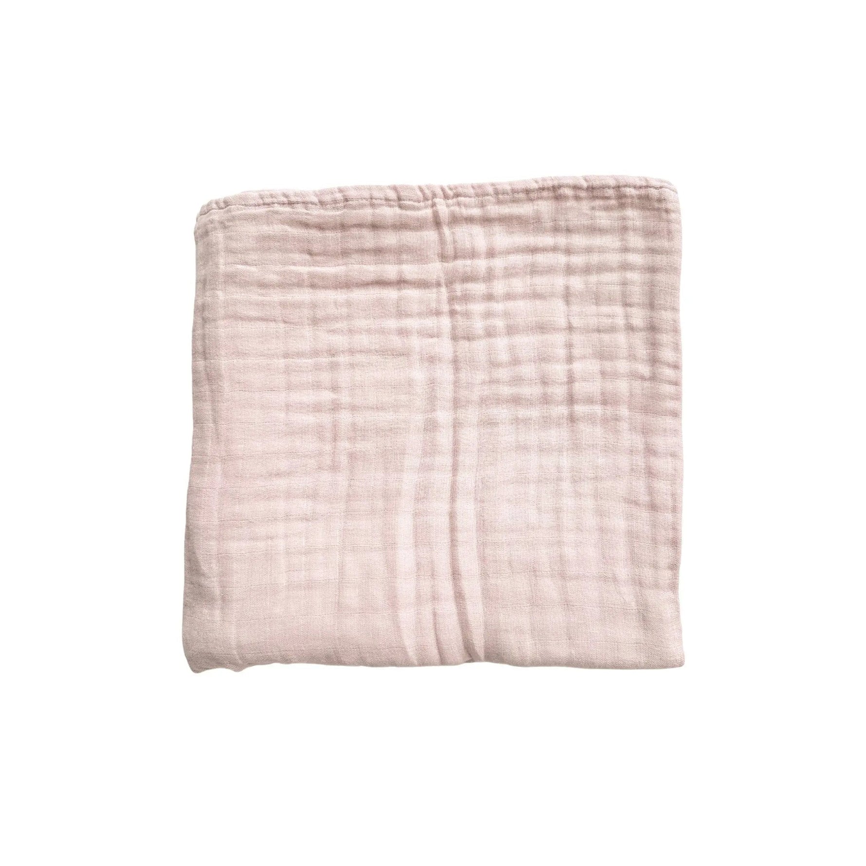 Harp Angel Boutique Baby Pink Organic Muslin Cotton 6 - Layer Baby Blanket - 