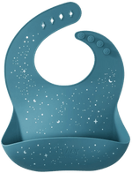 Eizzy Baby Baby Silicone Bib (Magical Teal) - 