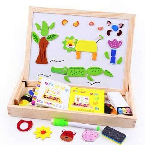 Toy Farm Jungle Animal Wooden Magnetic for Kids Over 3 at Everetts 