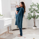 Comfy Cubs Baby Waffle Blankets in Neptune - 