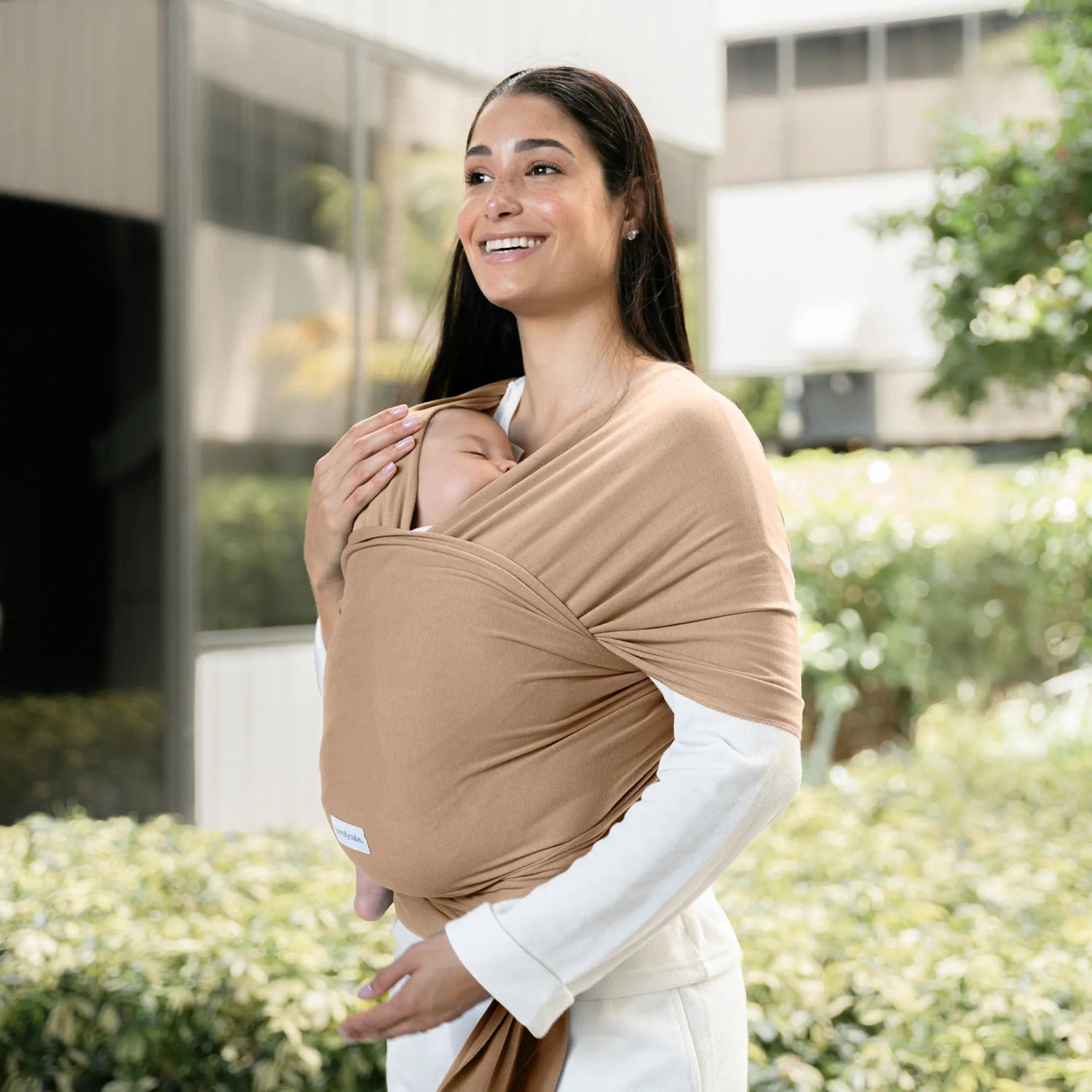 Comfy Cubs Baby Wrap Carrier in Cedar - 