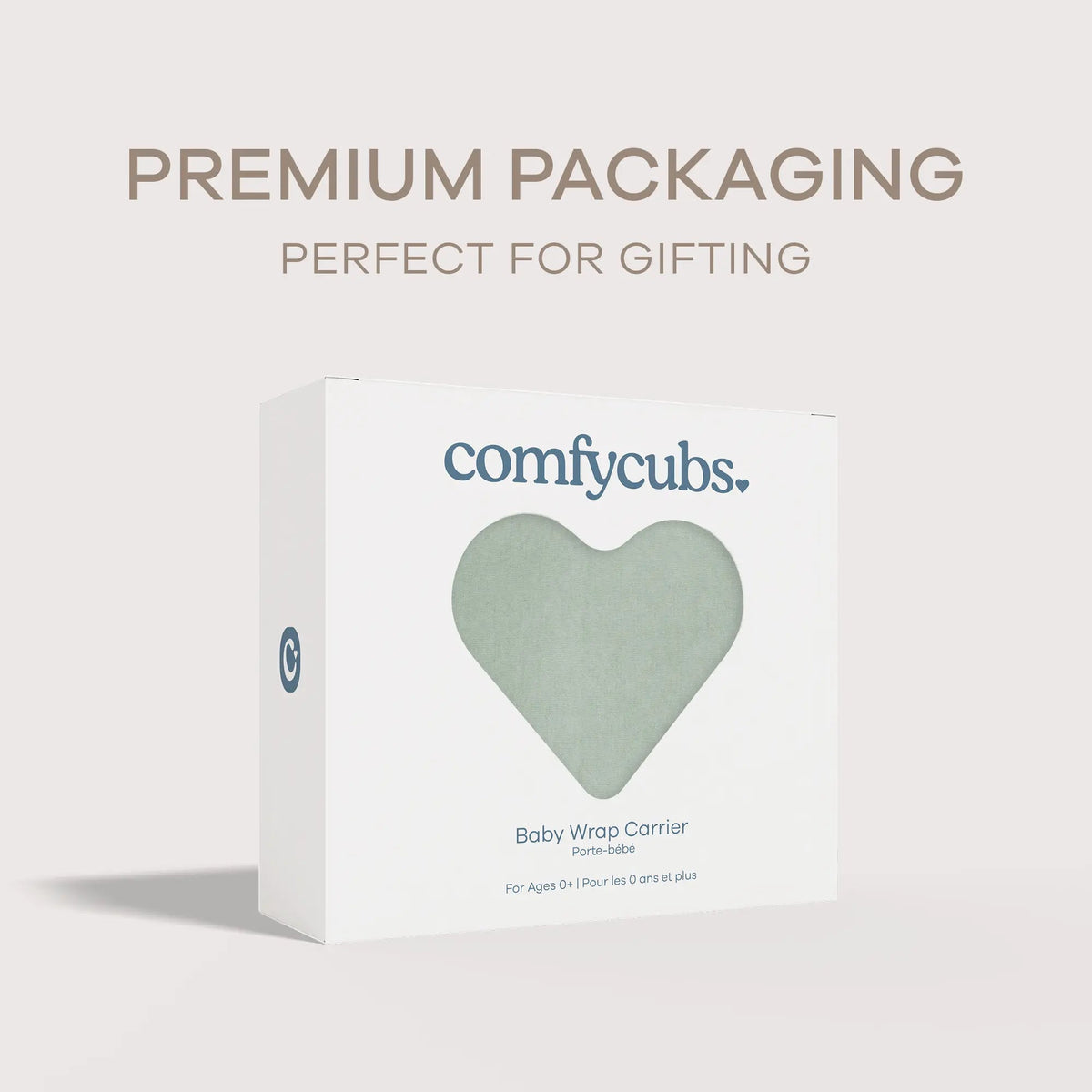 Comfy Cubs Baby Wrap Carrier in Fern - 