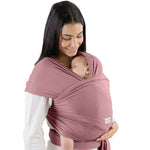 Comfy Cubs Baby Wrap Carrier in Mauve - 