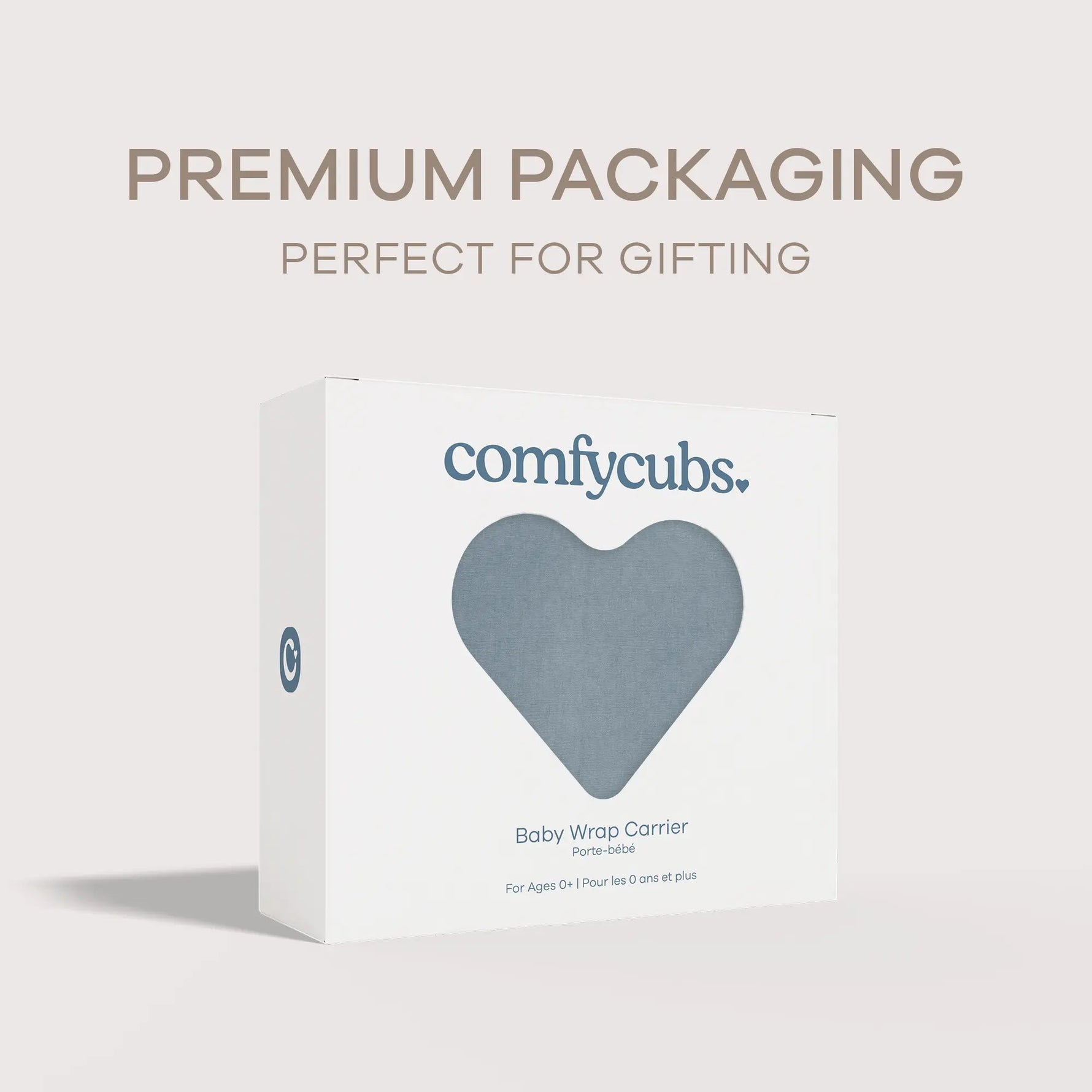 Comfy Cubs Baby Wrap Carrier in Pacific Blue - 