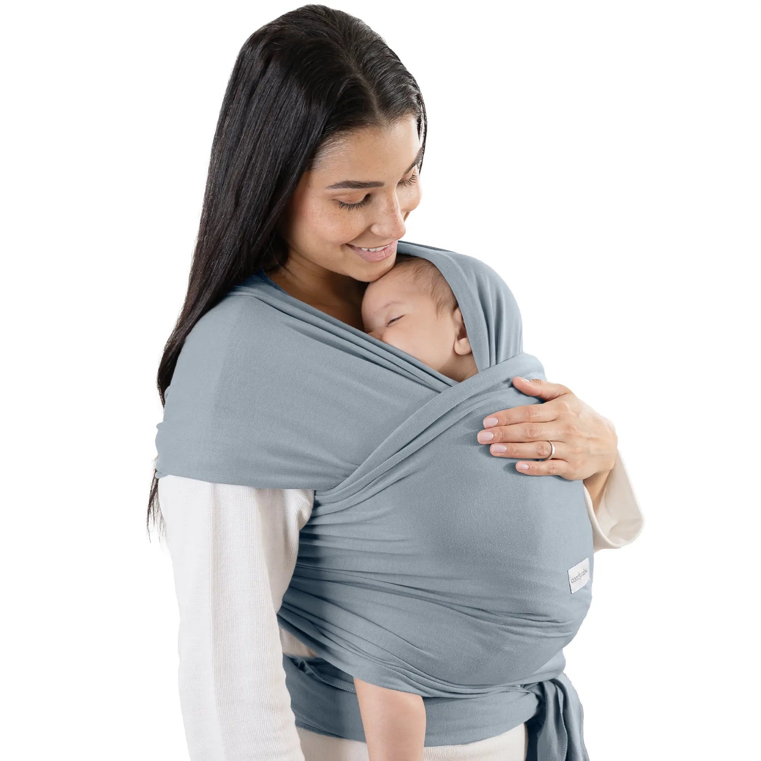 Comfy Cubs Baby Wrap Carrier in Pacific Blue - 
