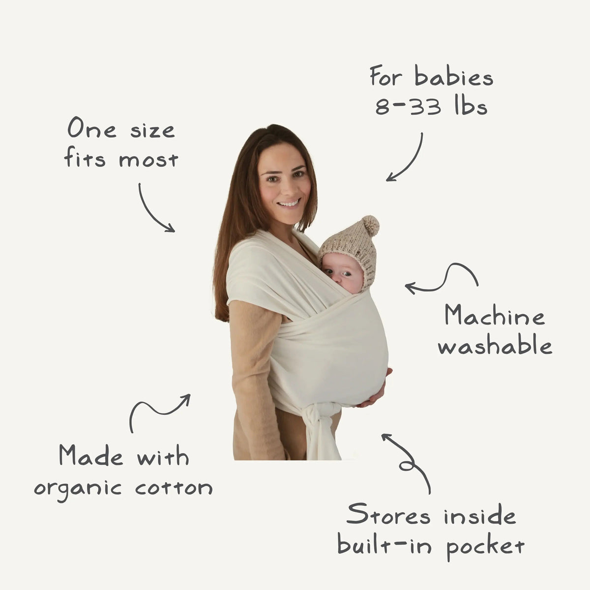 Mushie Baby Wrap - 