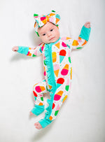 My First Ice Cream Cone Bamboo Onesie | Soft Baby Bodysuit by Rayn’s Tiny Stitches