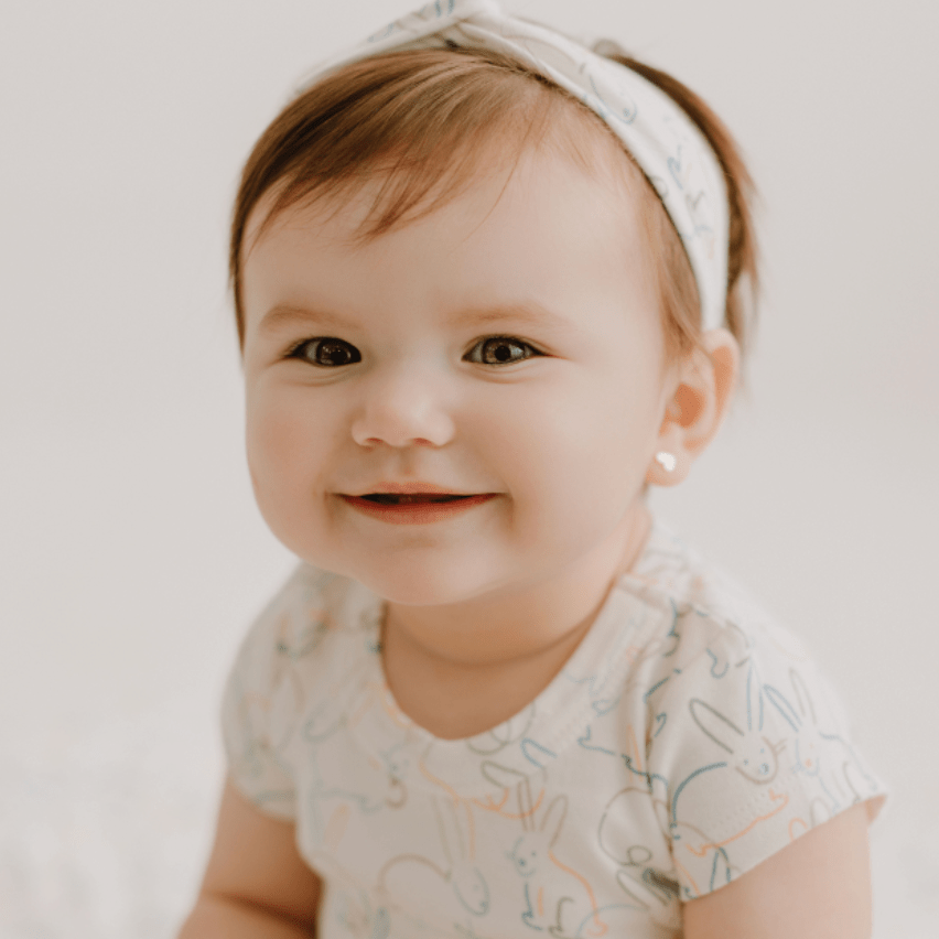 short sleeve twirl dress | bunnies by Finn + Emma