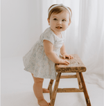 short sleeve twirl dress | bunnies by Finn + Emma
