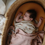 Mushie Ribbed Baby Blanket Made From Soft Organic Cotton - Baby & Toddler > Swaddling & Receiving Blankets > Receiving Blankets Blanket