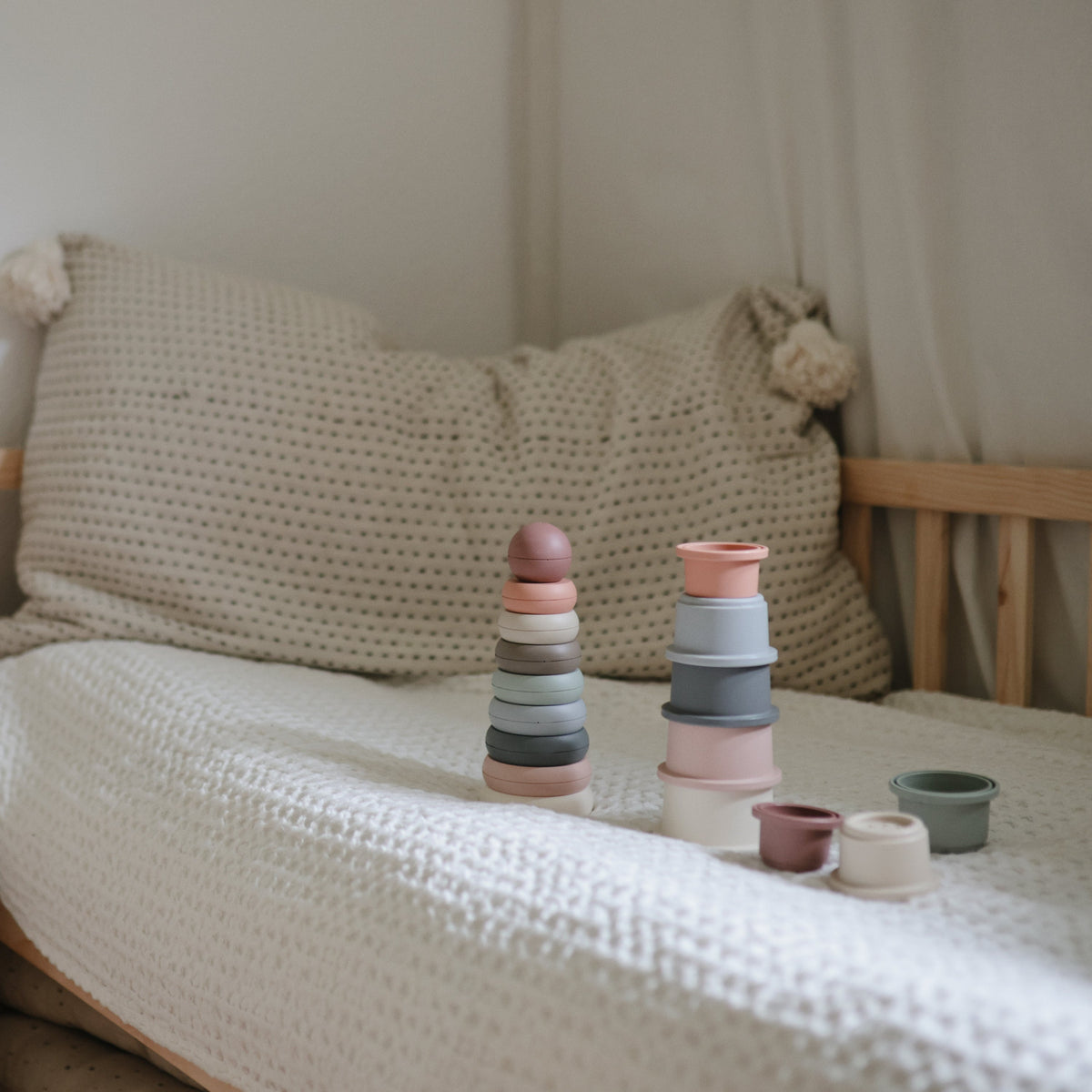 Stacking Rings Toy by Mushie