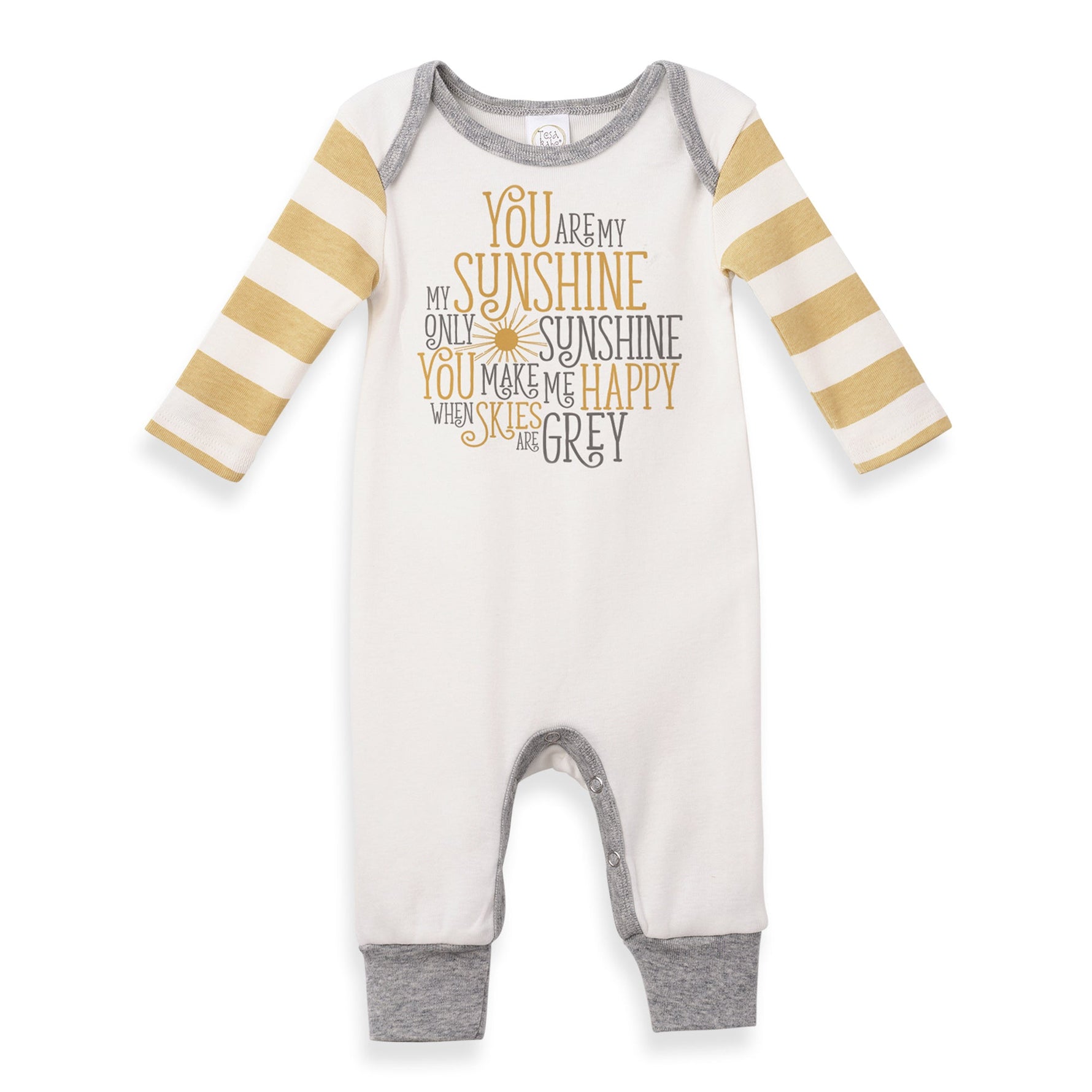 Tesa Babe Baby's "You Are My Sunshine" Cotton RomperEveretts Place