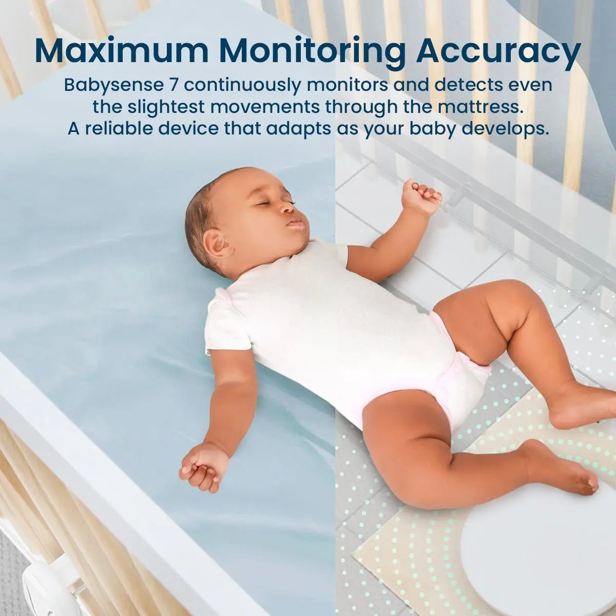 Babysense Babysense 7 - Baby Monitor with Breathing Motion Detection & Safety Alerts - 