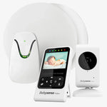 Babysense Babysense 7 & V24: Video Baby Monitor with Breathing Motion Detection & Safety Alerts Bundle - 