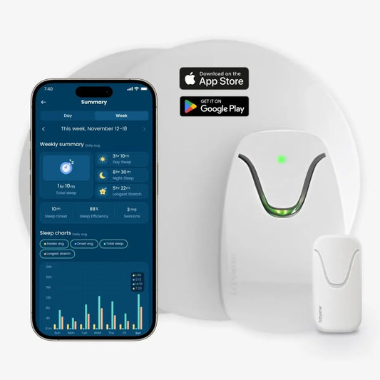 Babysense Connect Sleep Monitor Baby Breathing Motion Tracker Babysense
