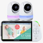Babysense Babysense Max View Baby Monitor with Two Cameras for Peace of Mind Parents - 
